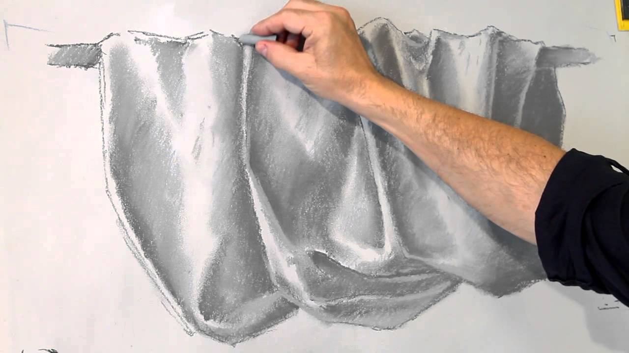 Apprendre à peindre un drapé
