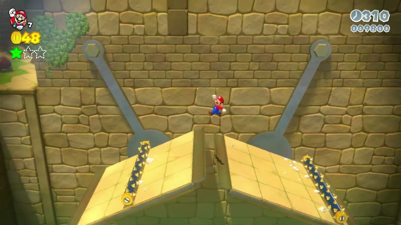 Super Mario 3D World Welt 4-5 Die verlorene Stadt in den Spike Bergen