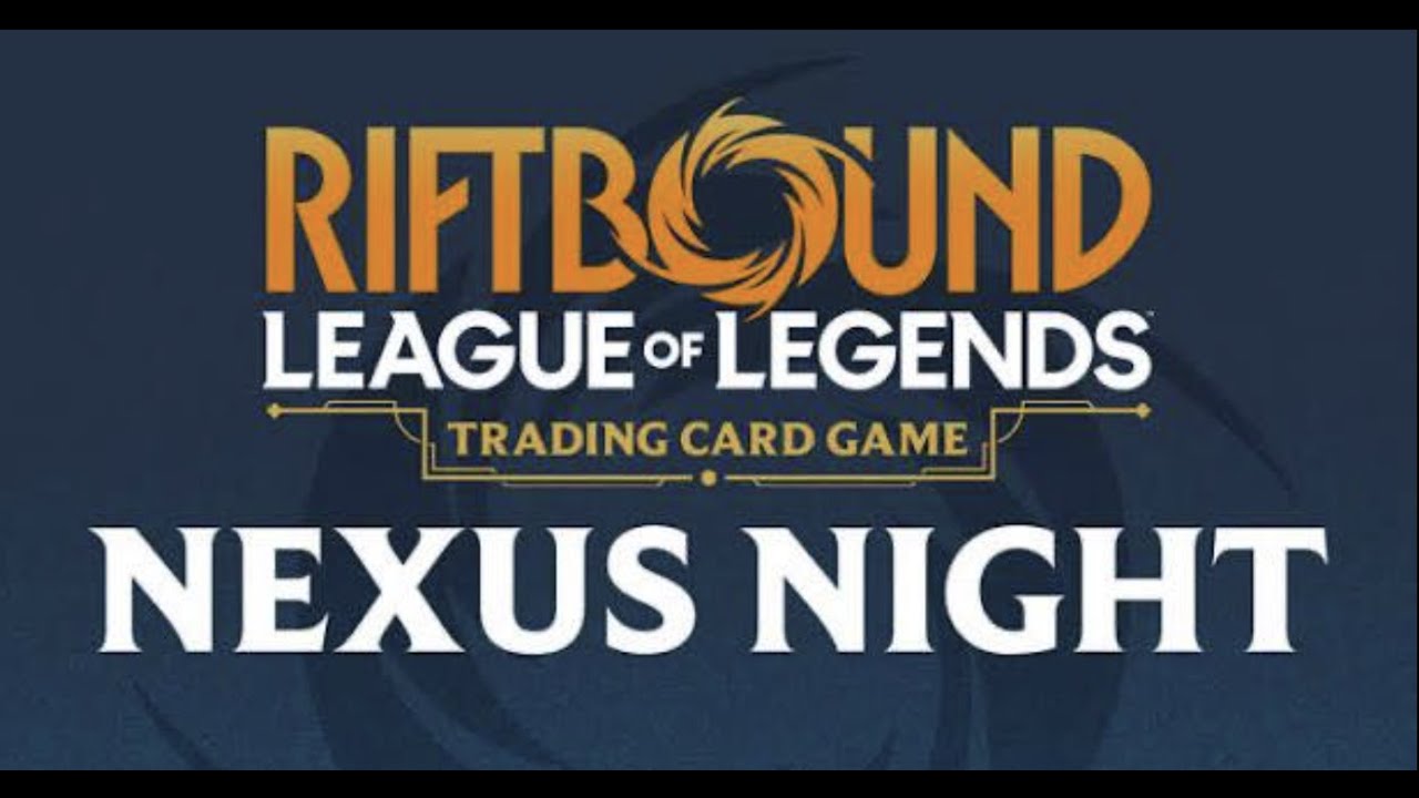 Riftbound League of Legends 12 15 Monday Nexus Night Animal House Games