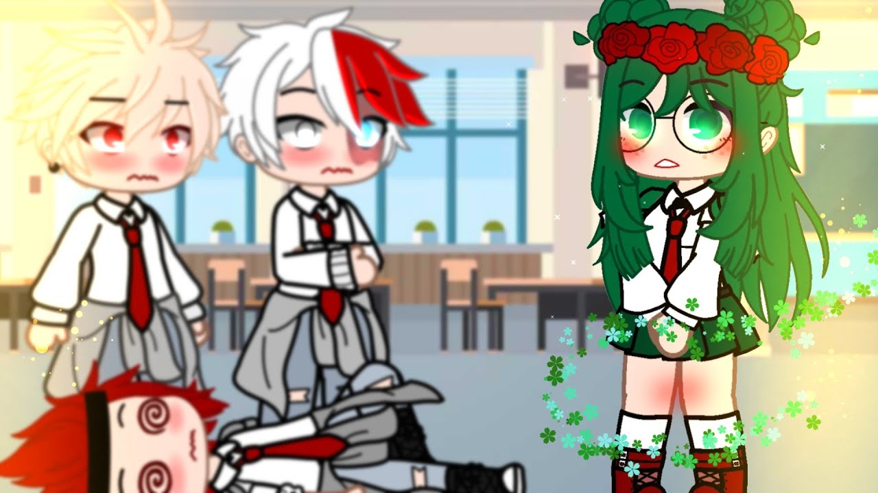 If deku turned into a girl 😳 || Bakudeku || female deku Harem? 👉👈