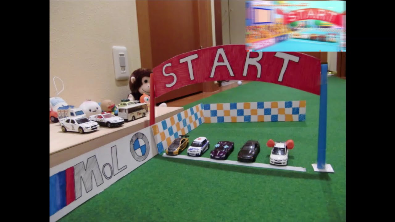 【PUI PUI モルカー】5話のレースシーンをミニカーで再現してみた【コマ撮り】