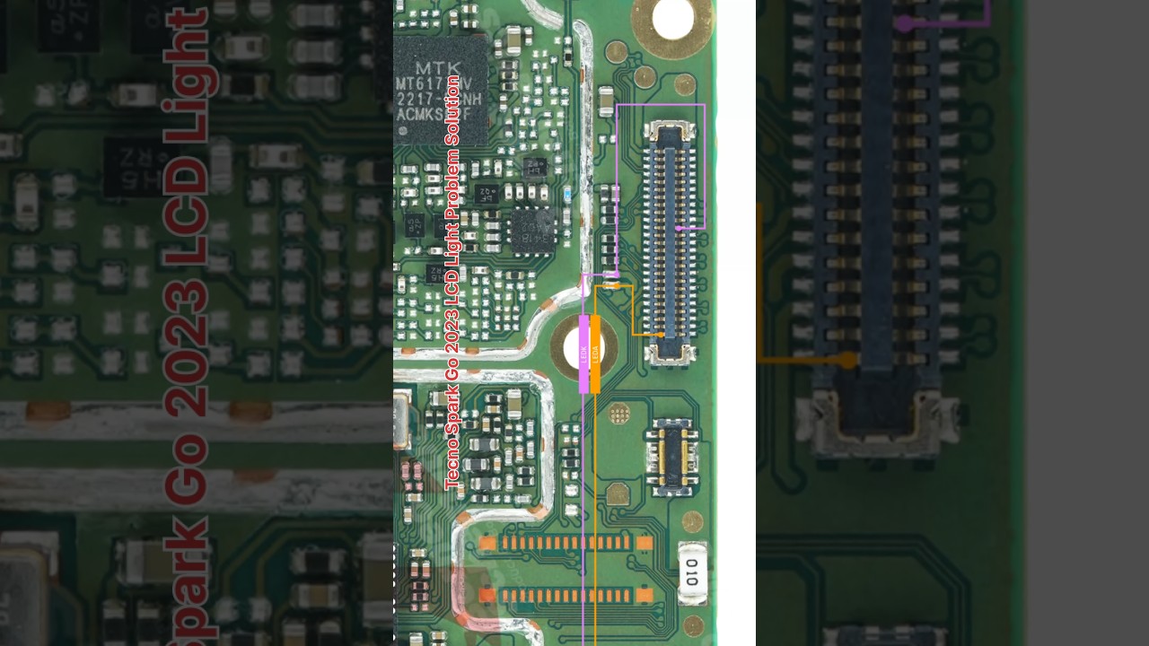 Free Tips ✅ Tecno Spark Go 2023 (bf7n) LCD Light Problem Solution #mobilerepairing #lcd