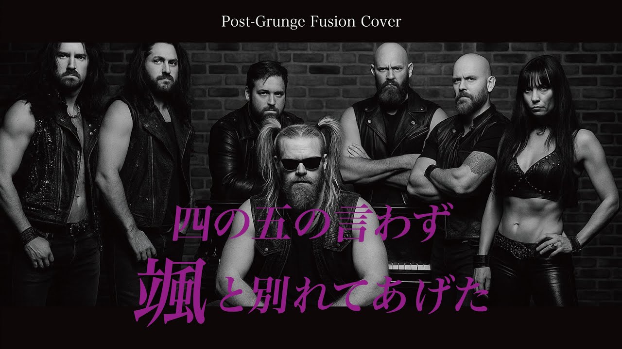 Juice=Juice『四の五の言わず颯(さっ)と別れてあげた』AI Post-Grunge Fusion Cover / English Ver.