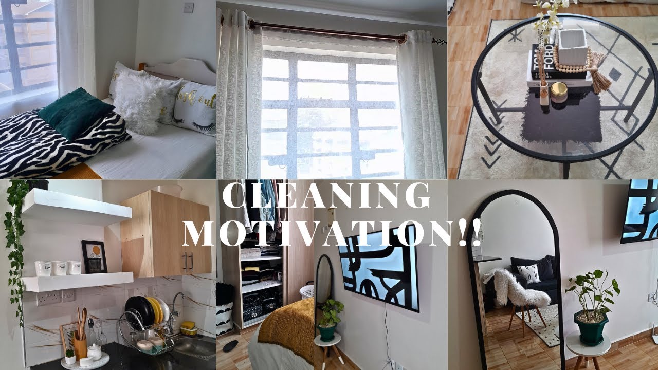 DEEP CLEAN MY ENTIRE  BEDSITTER APARTMENT AND RESET WITH ME AND A KENYAN BEEF PILAU RECIPE