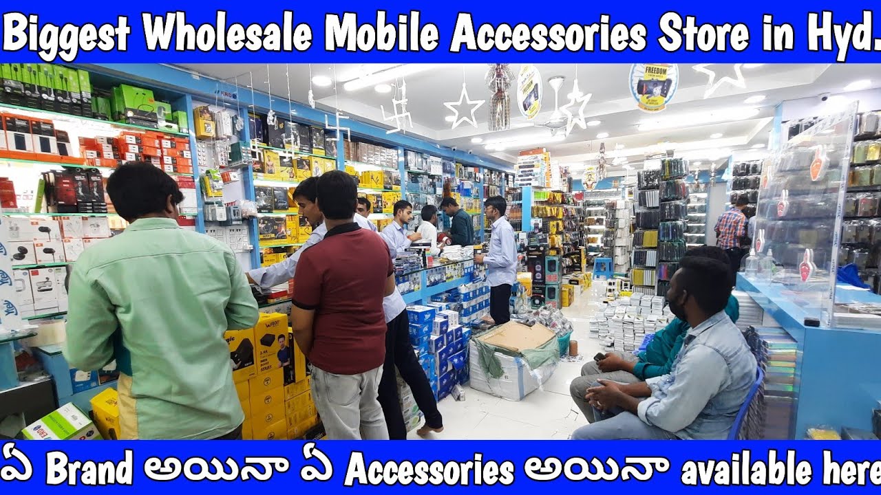 Wholesale Mobile Accessories Store in Hyderabad | Cheap & Best | Video Call & Transport Facility  |