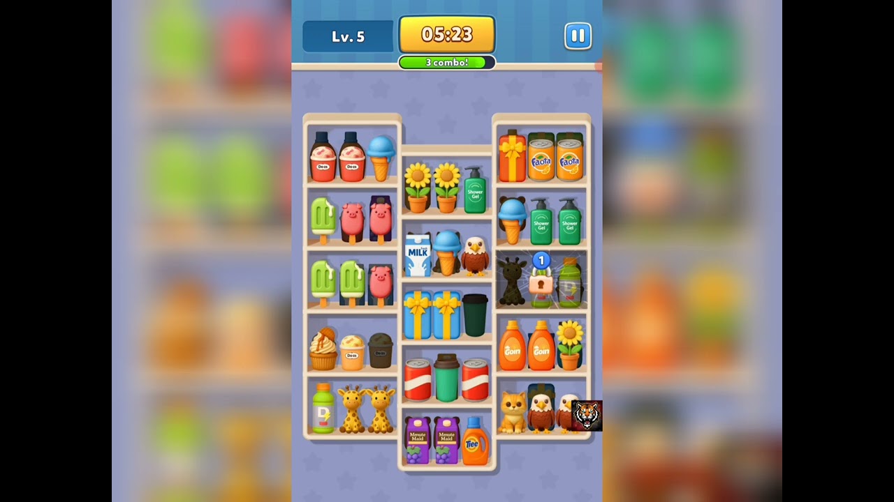 Happy Tidy Goods Sort Game Level 5 Walkthrough Solution