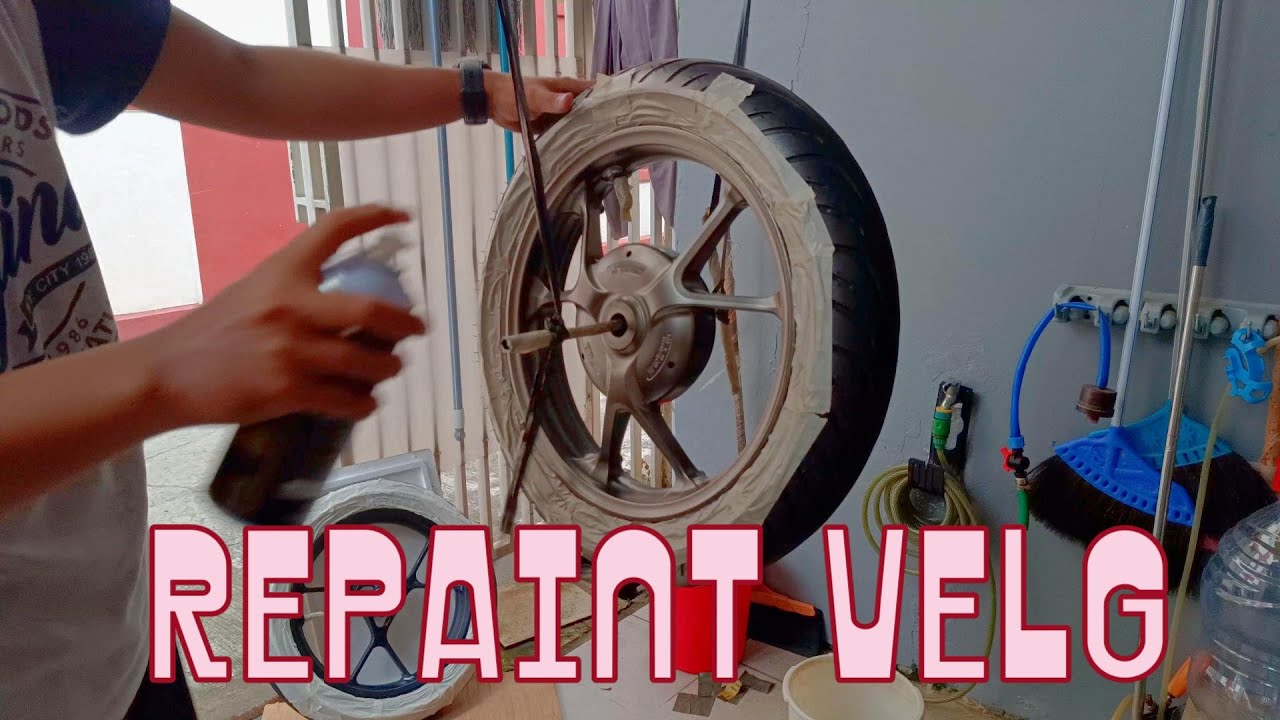 REPAINT VELG YAMAHA LEXI | SAPPORO ANODIZE TITANIUM OZ