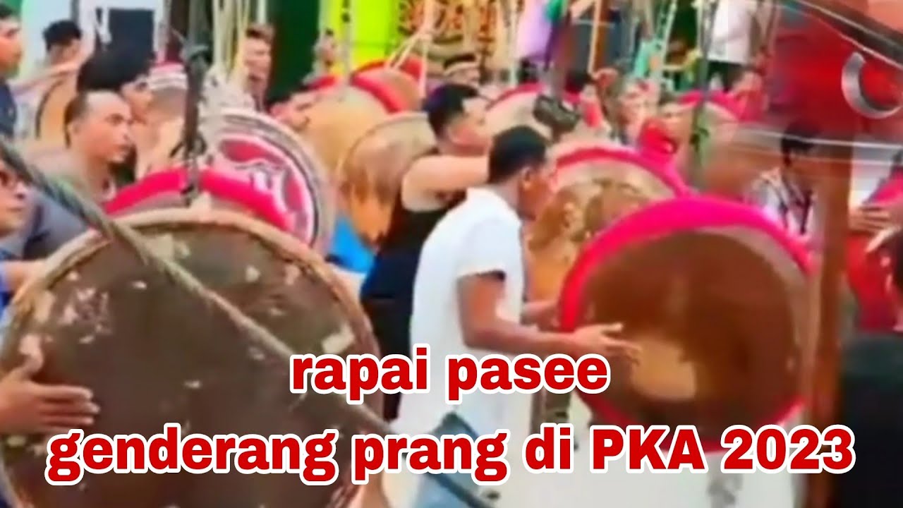 rapai pasee genderang perang di PKA 2023 #budayaaceh #aceh