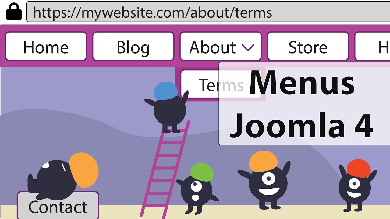 Меню, ссылки и навигация в Joomla 4 (Введение в Joomla Глава 6)