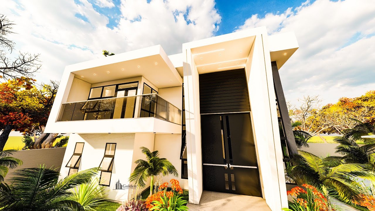 Ultra Modern Residential House | 4 Bedrooms | Open-Ceiling Design | Golden Construction Rwanda.