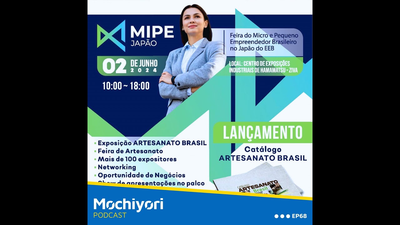 EP68 MIPE Japão e o Catálogo Artesanato Brasil.