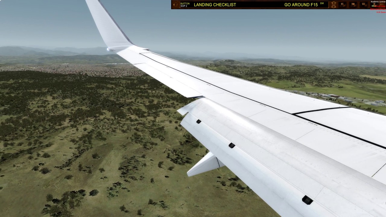 [P3D] PMDG NGX 738 LANDING YSCB RWY35 - FLIGHT DECK | VIRGIN AUSTRALIA | VATSIM