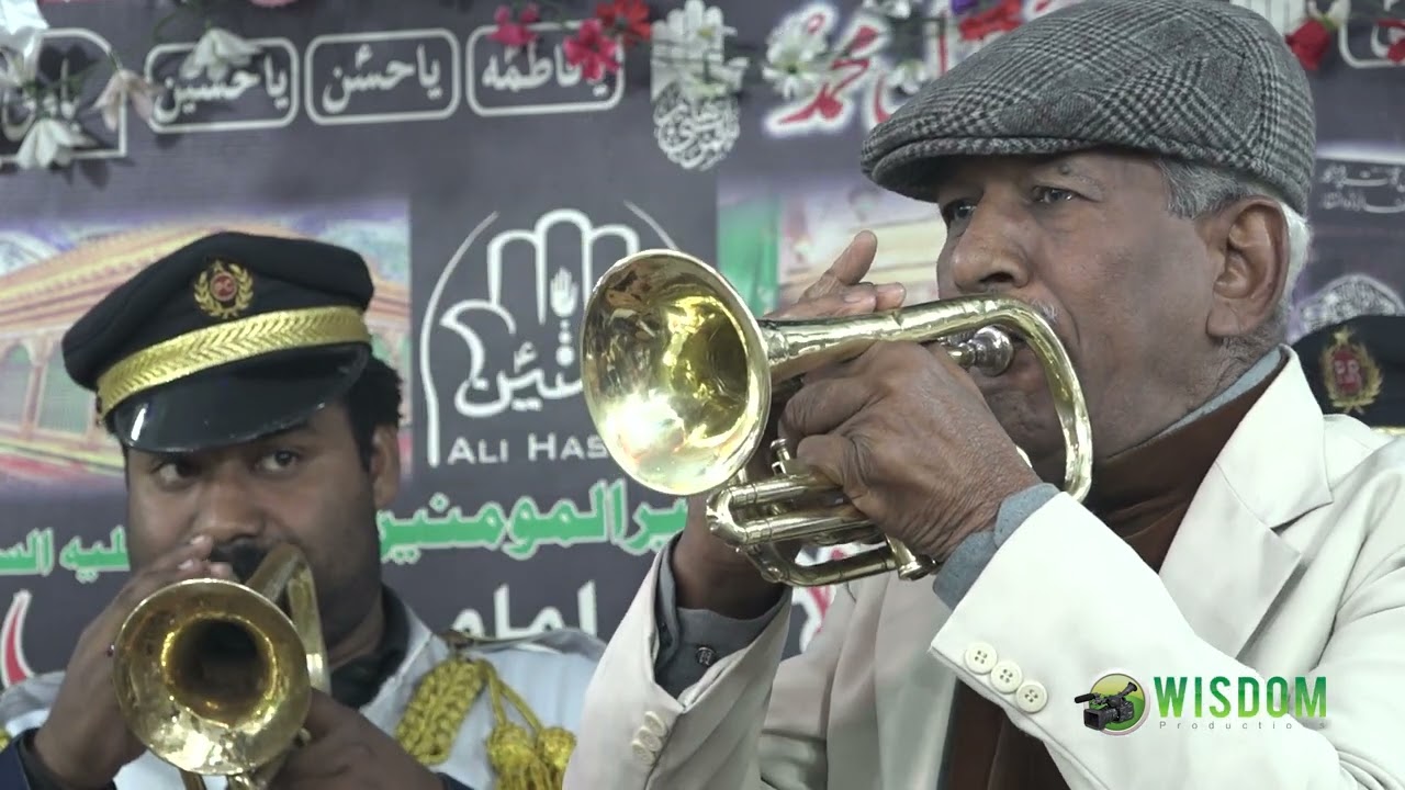 Salo Ale Hi Wa Aa Le Hi Kazim Ali Basheer of Sarghoda Brass Band Jashan 13 Rajab Misri Shah Lahore