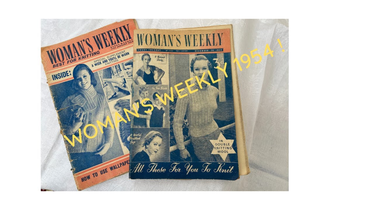WOMAN'S WEEKLY 25TH DECEMBER 1954 !!