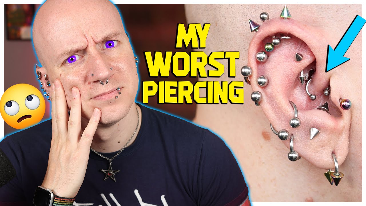 Daith Piercing Removal | Worst Piercing I Ever Had | Roly