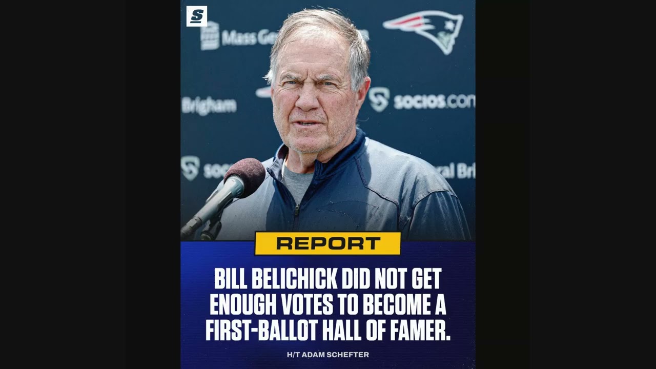 Bill Belichick not in the HOF?!?!