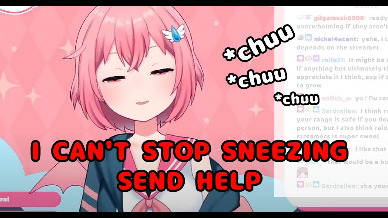 Chiika's 100 Sneezes Compilation
