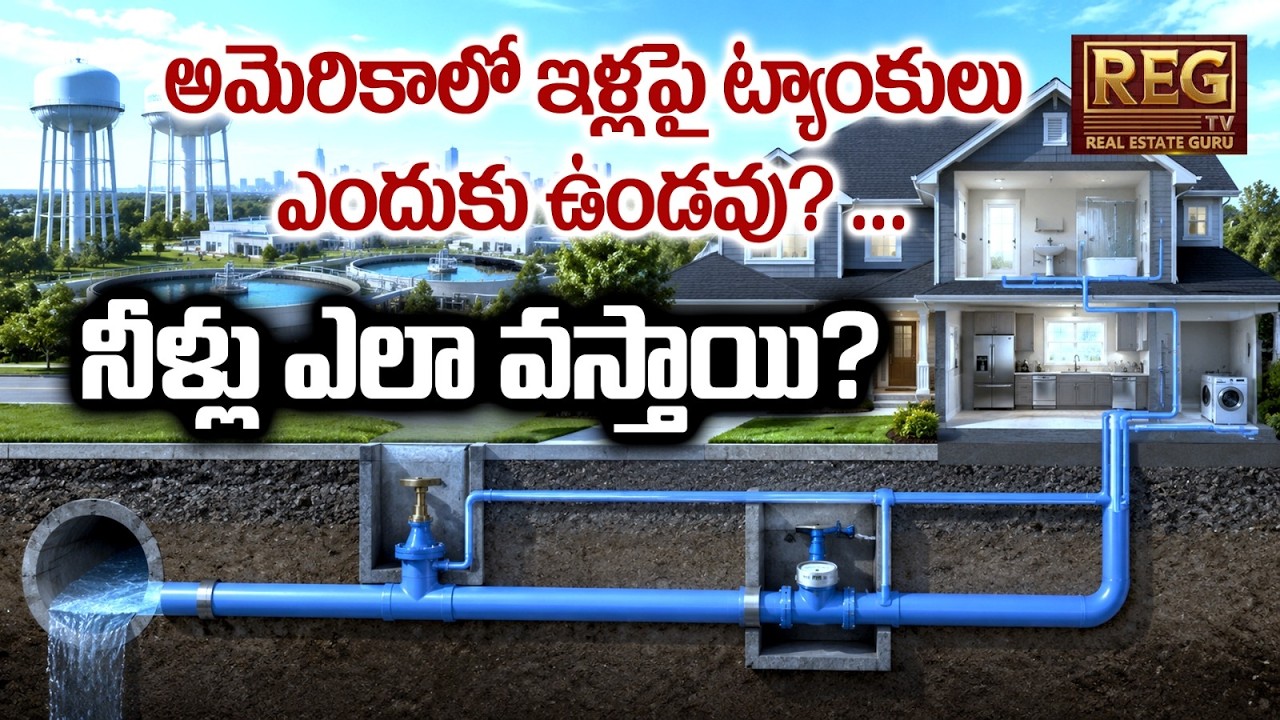Why Don't Houses in USA, Canada & Europe Have Water Tanks? | The Surprising Truth About Water Supply