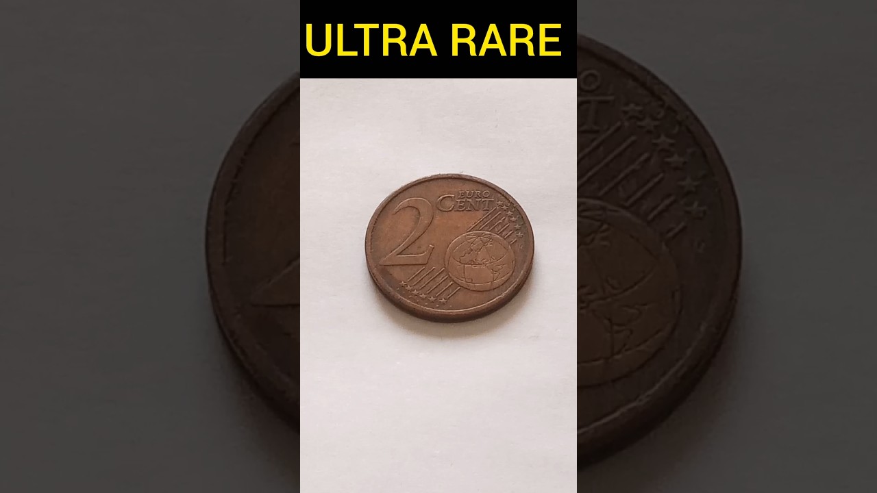 ULTRA RARE! $ 10,000.00 Don't Spend This 2 Cent Euro Worth Big Money