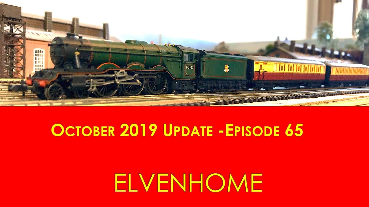 N Gauge Model Railway Layout October 2019 Update - Elvenhome Ep 65