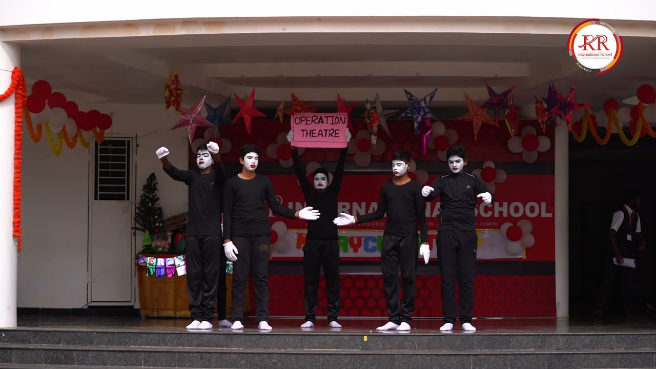 Mime Performance( Grade VI-VIII ) | Christmas Celebration | RR International School