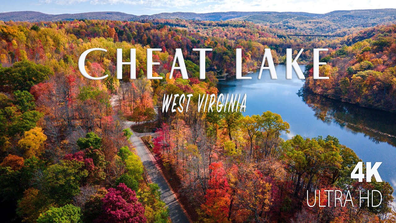 Fall Foliage in Cheat Lake, West Virginia | Fall 2020 | Cinematic Drone Footage in 4K