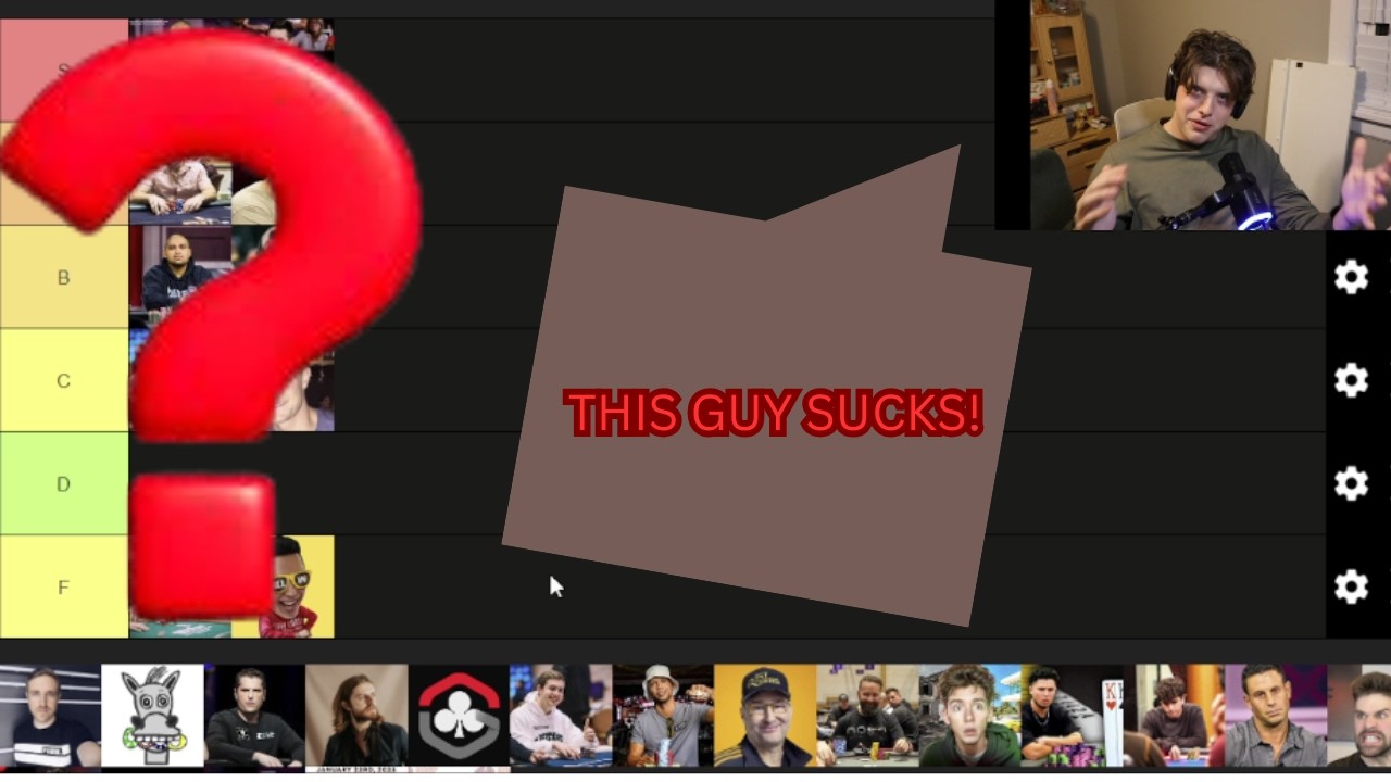 I ranked the best poker players of all time.