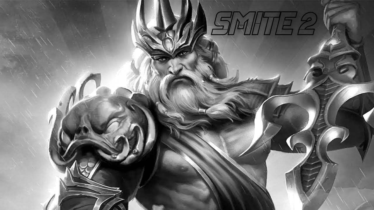 😞♥️Играю в SMITE 2 Качаю Бога Посейдон🎄💻