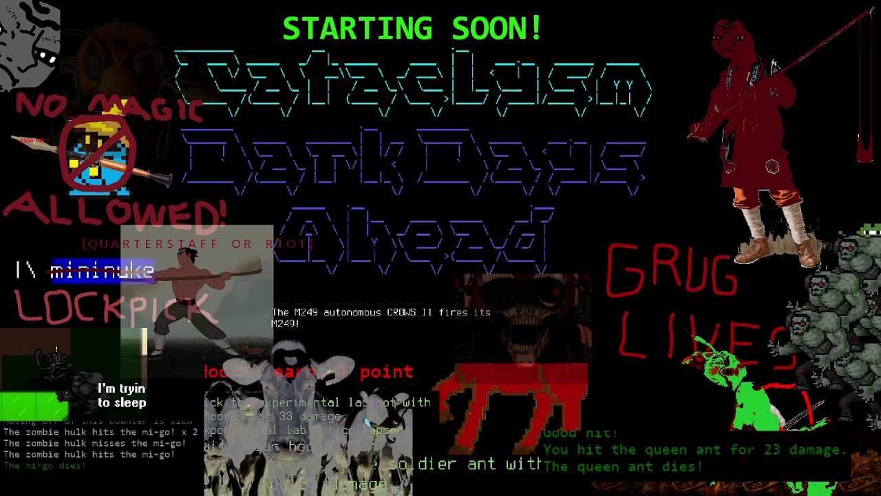 CDDA !mods - Empty the city, hoard everything