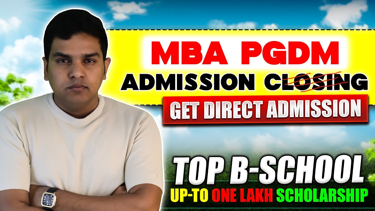 Admission Closing Soon!😱 | No Entrance Exam Required | Direct Admission in Top MBA/PGDM Colleges