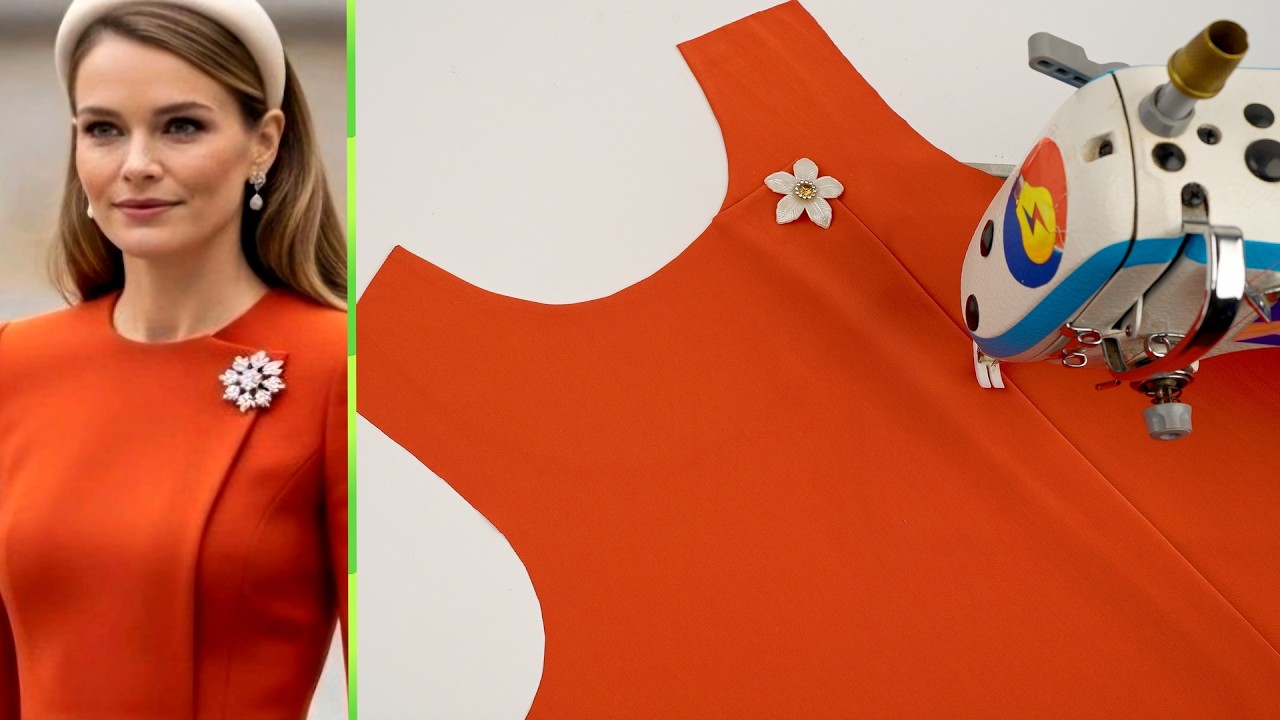 Secret Neck Design Cutting & Stitching Technique Every Beginner Must Know! DIY Sewing Tricks