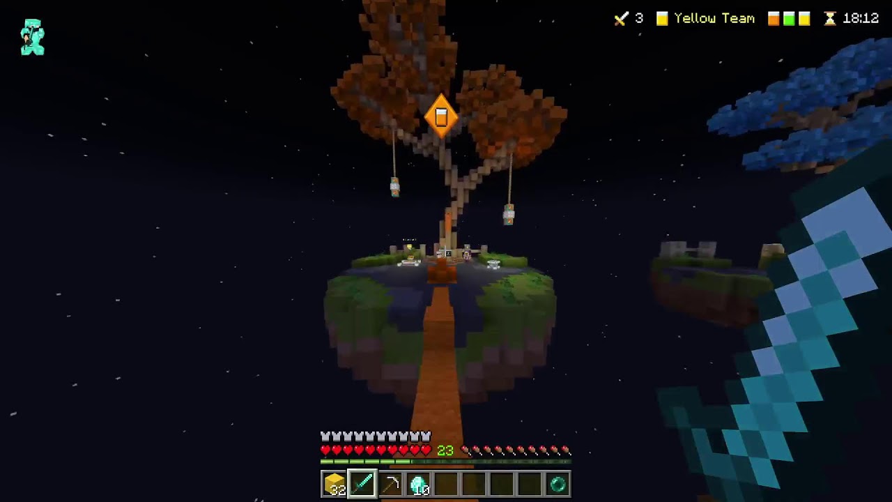 Live Playing BedWars on the Hive