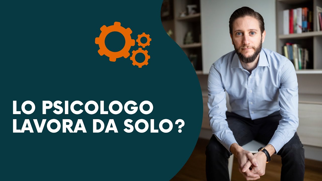 Lo psicologo lavora da solo?