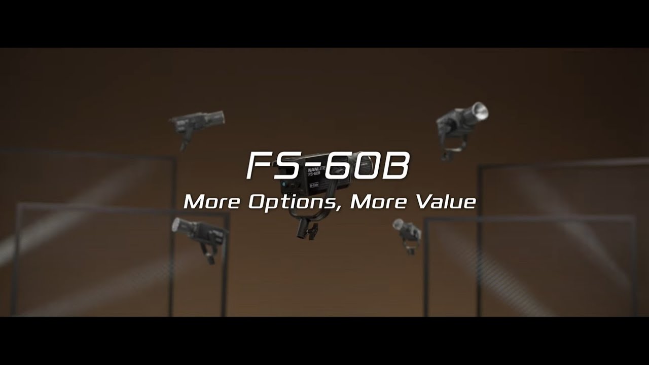 Nanlite FS-60B: nuova luce led da studio bicolor
