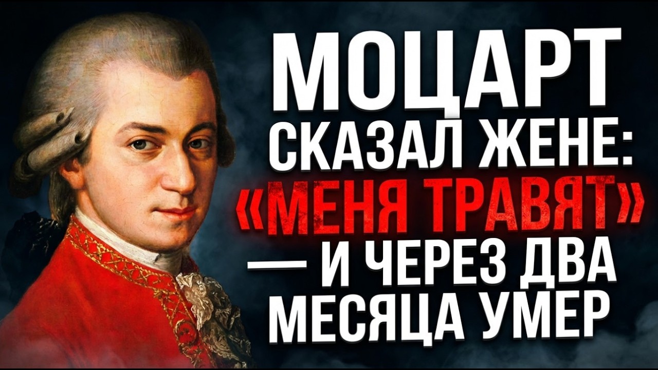 МОЦАРТ: ЗАПРЕЩЁННАЯ ПРАВДА! ВРАЧИ ДОБИЛИ ЕГО СВОИМИ РУКАМИ