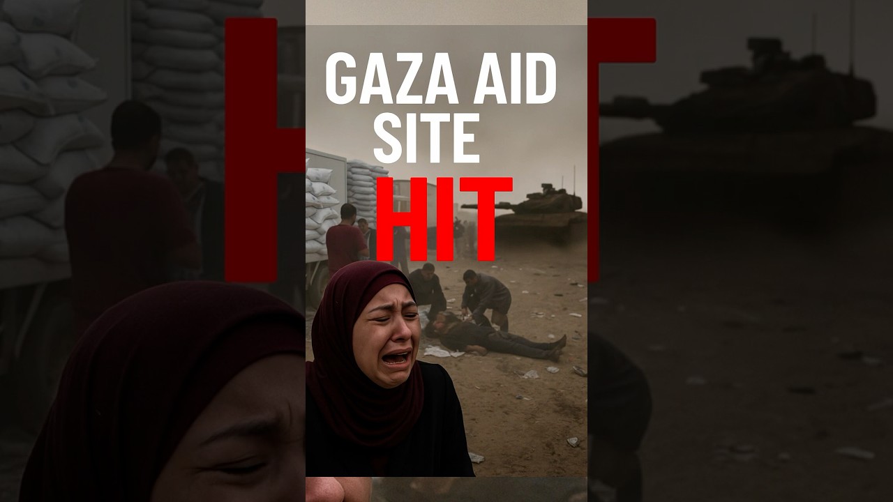 Over 30 killed - Israeli strikes hit near a Gaza aid center