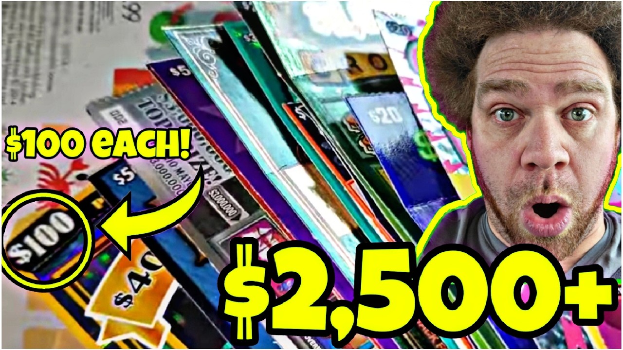 I spent OVER $2,500 on lottery tickets. You won't believe what I won
