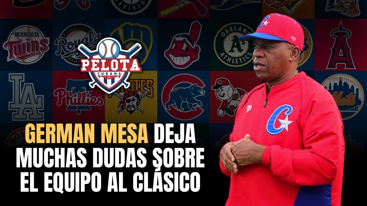 Germán Mesa deja muchas dudas sobre el equipo Cuba rumbo al Clásico