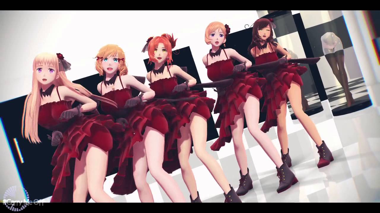 【APヘタリアMMD】Carry Me Off (Nyo!talia)