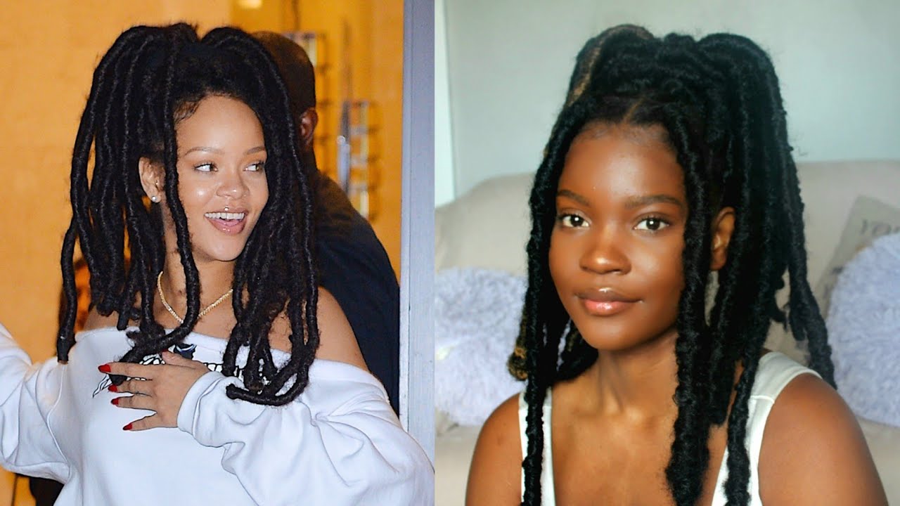RIHANNA INSPIRED JUMBO FAUX LOCS || BEGINNER FRIENDLY