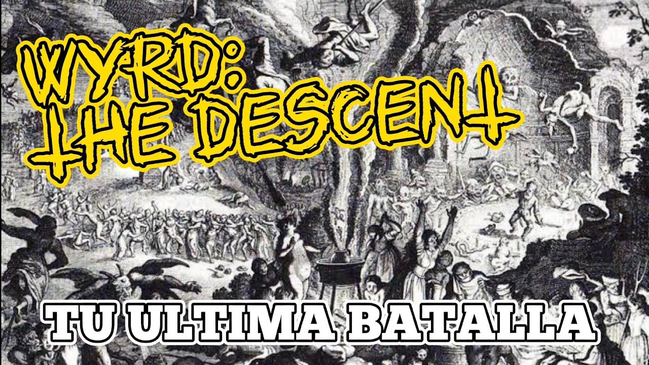 💥💀WYRD THE DESCENT | PARTIDA Y RESEÑA DE PRINT AND PLAY💀💥