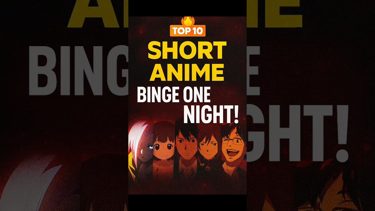 Top 10 short anime you must watch❤️