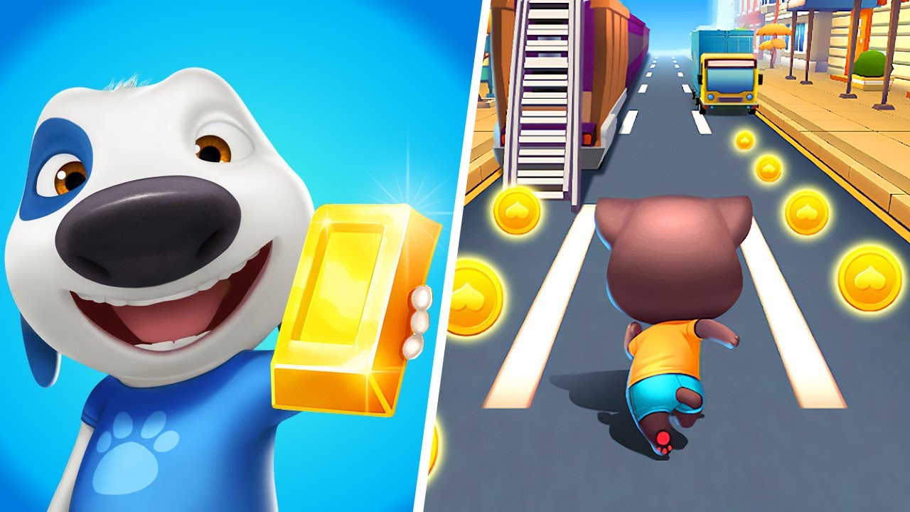 Talking Tom Gold Run VS Cat Runner Decorate Home - Tom Gold Run New Update, Gold Tom Hero Gameplay