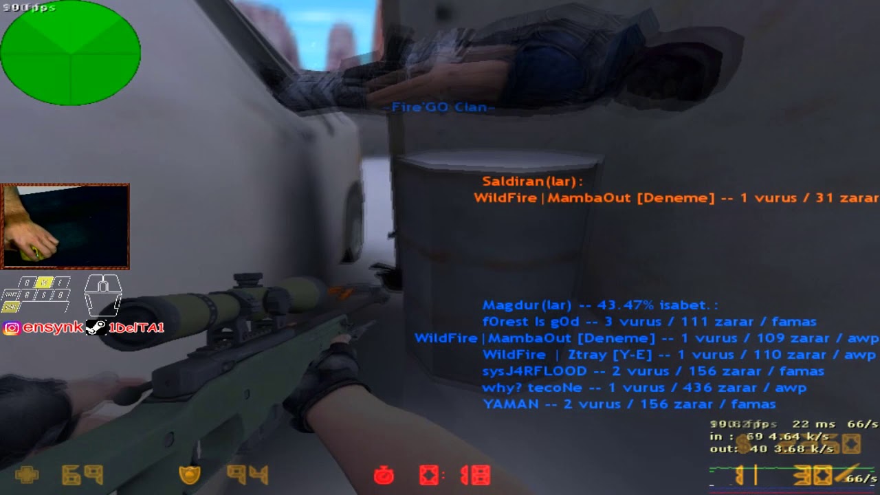 UZUN ARA SERİ BAN - CS 1.6 CS:GO Mod
