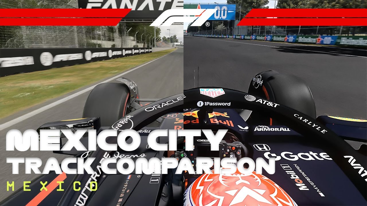 How Bad is the Mexico City Track in F1 25? | AC vs F1 25 Track Comparison