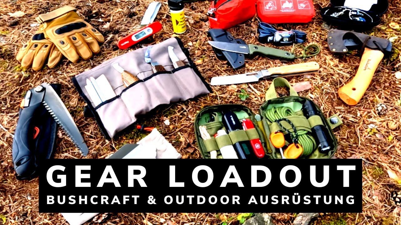 Alles dabei? Mein kompletter Gear Loadout für Kajak & Bushcraft