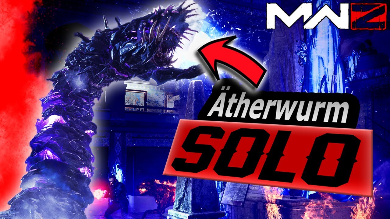 SOLO GORMGANT BESIEGEN - Dunkler Äther Wurm Boss Akt 4 | MW3 Zombies auf Deutsch