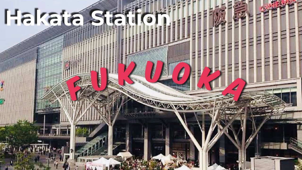Fukuoka🇯🇵Walk tour in Hakata Station | Fukuoka trip 2023