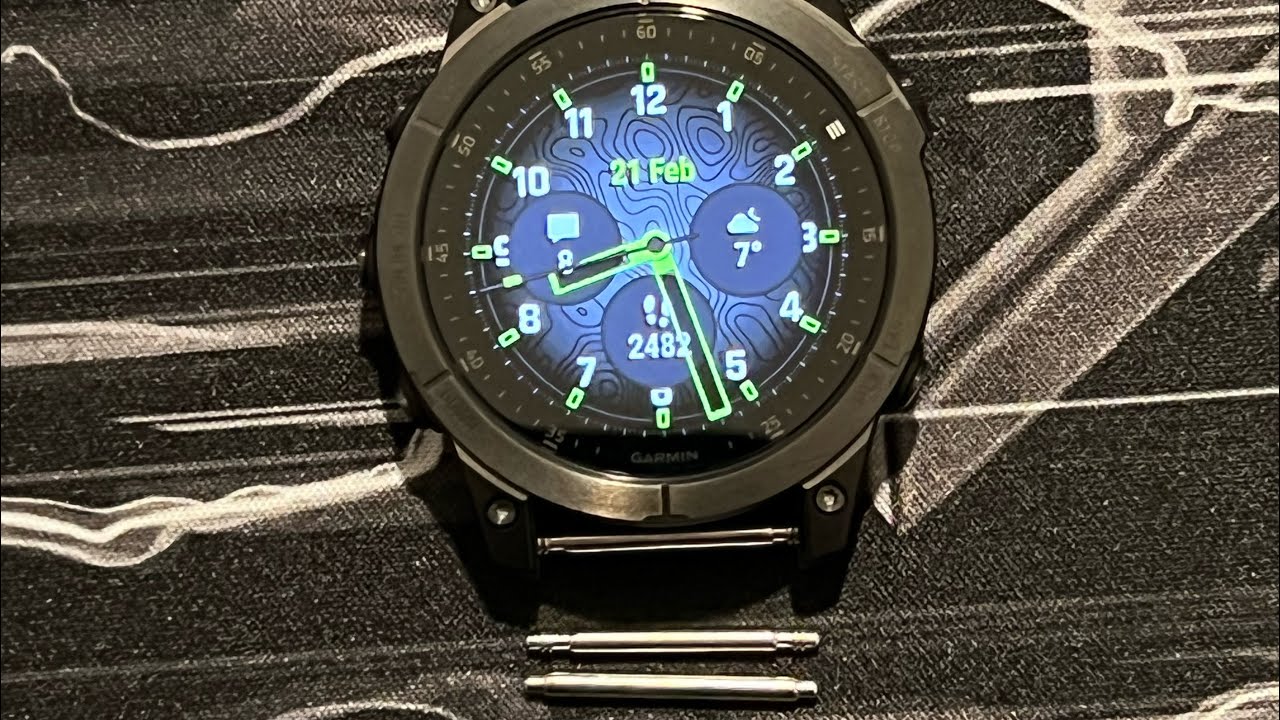 Garmin Epix Gen 2 / Fenix 7 changing Strap Pins