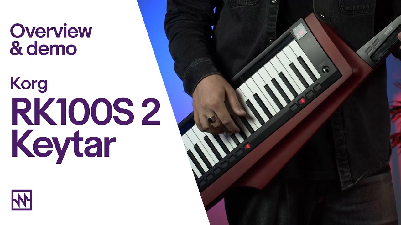 Синтезатор/вокодер Korg RK100S 2 Keytar: демонстрация и обзор